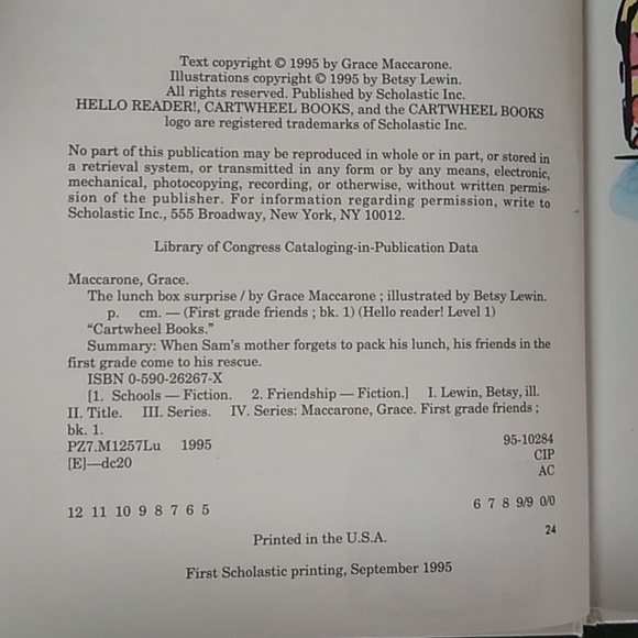 First Grade Friends Level Reader Preschool Classroom Children's Book Homeschool - Picture 11 of 12